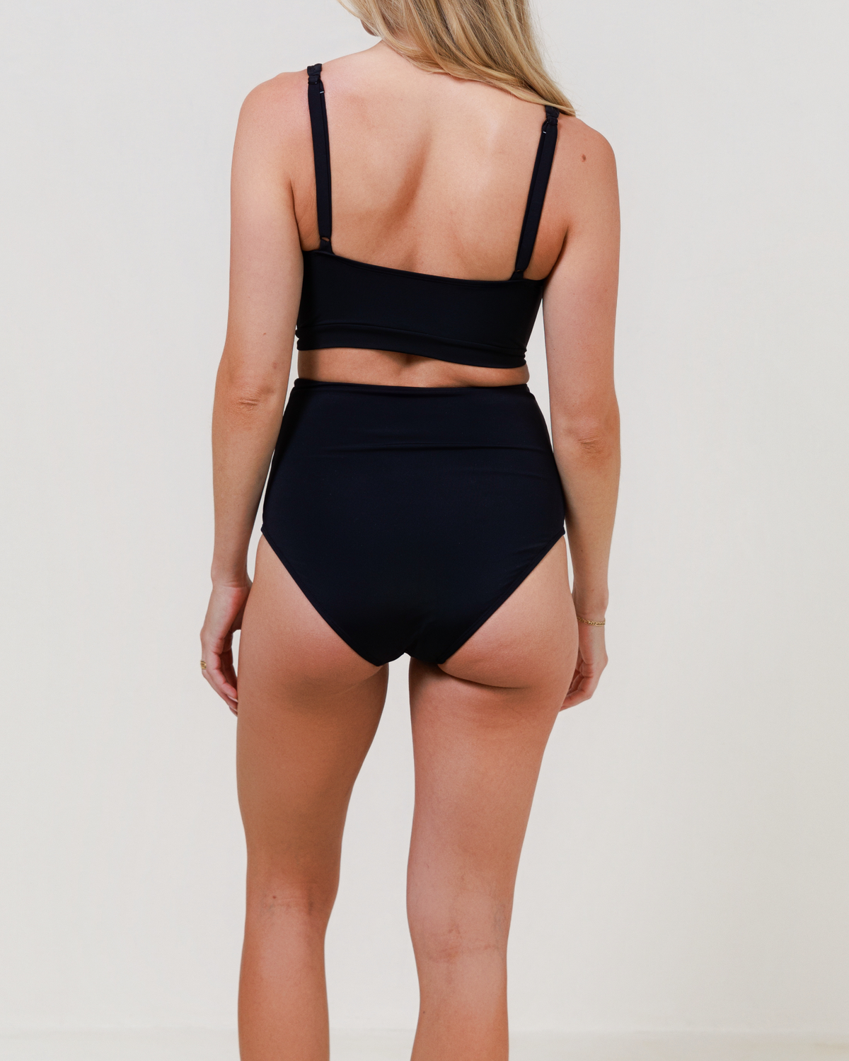Serena Swim Bottom - Black - The Milk Boutique