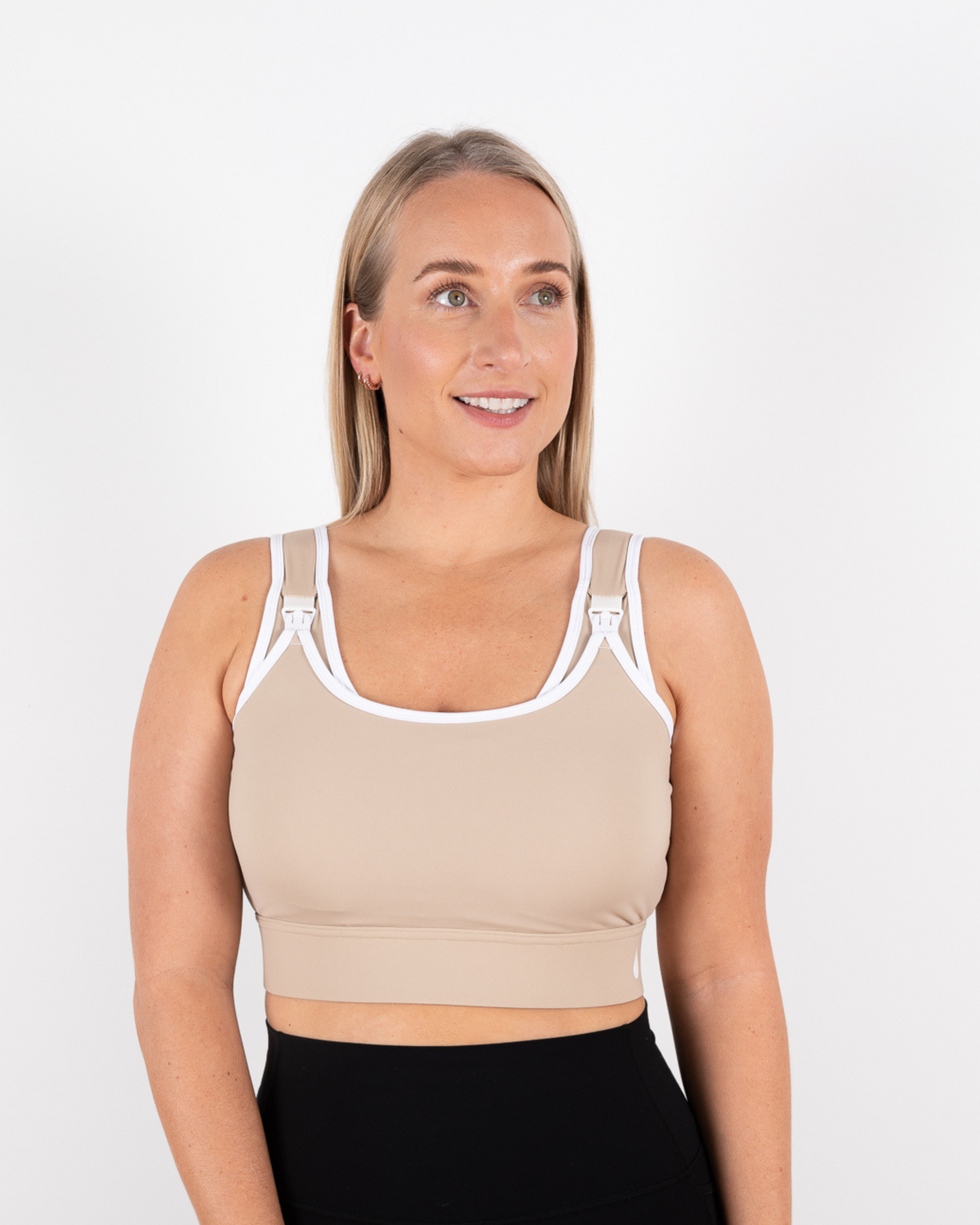 Allegra Crop - Beige - The Milk Boutique