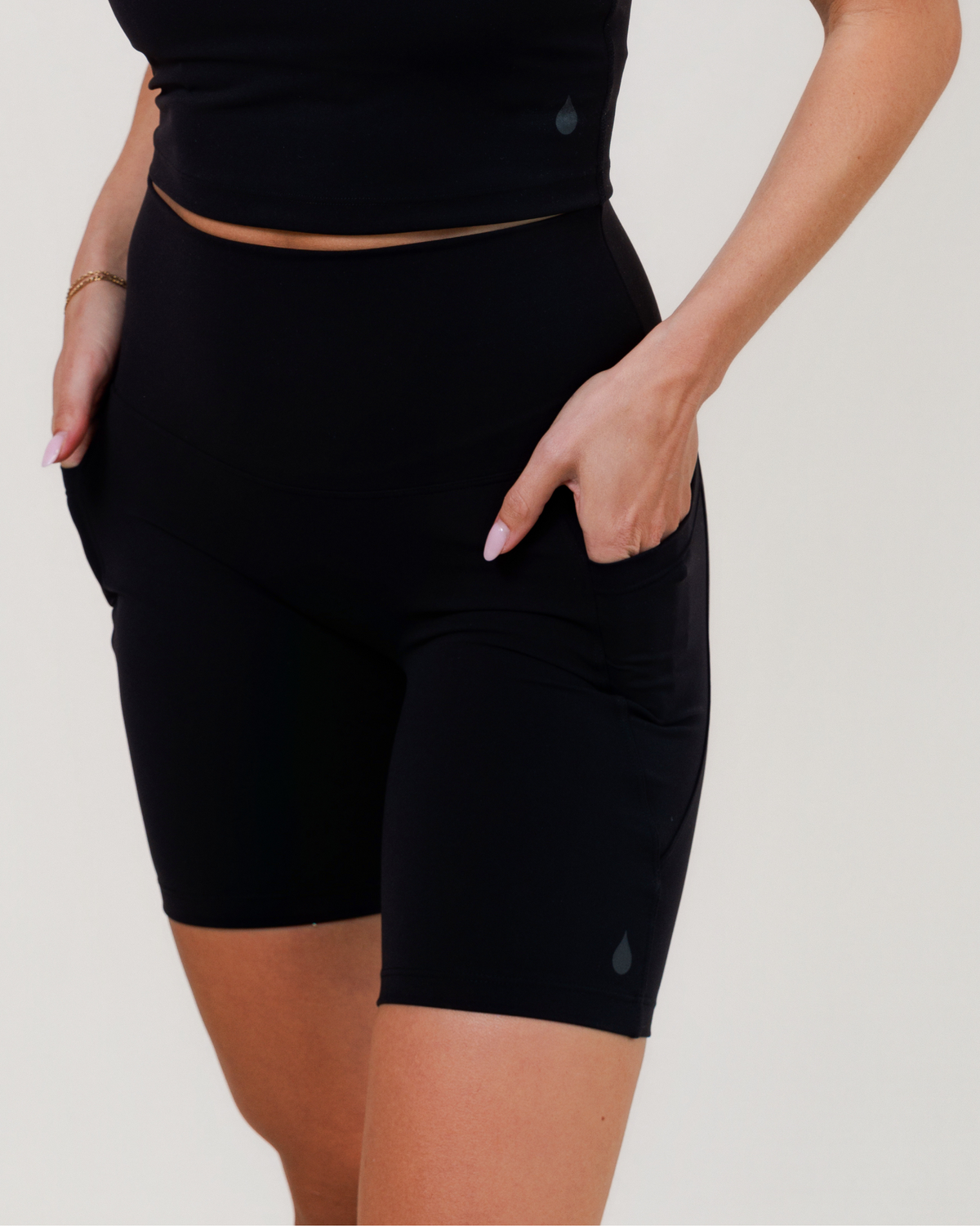 Alura Luxe Shorts - Black - The Milk Boutique