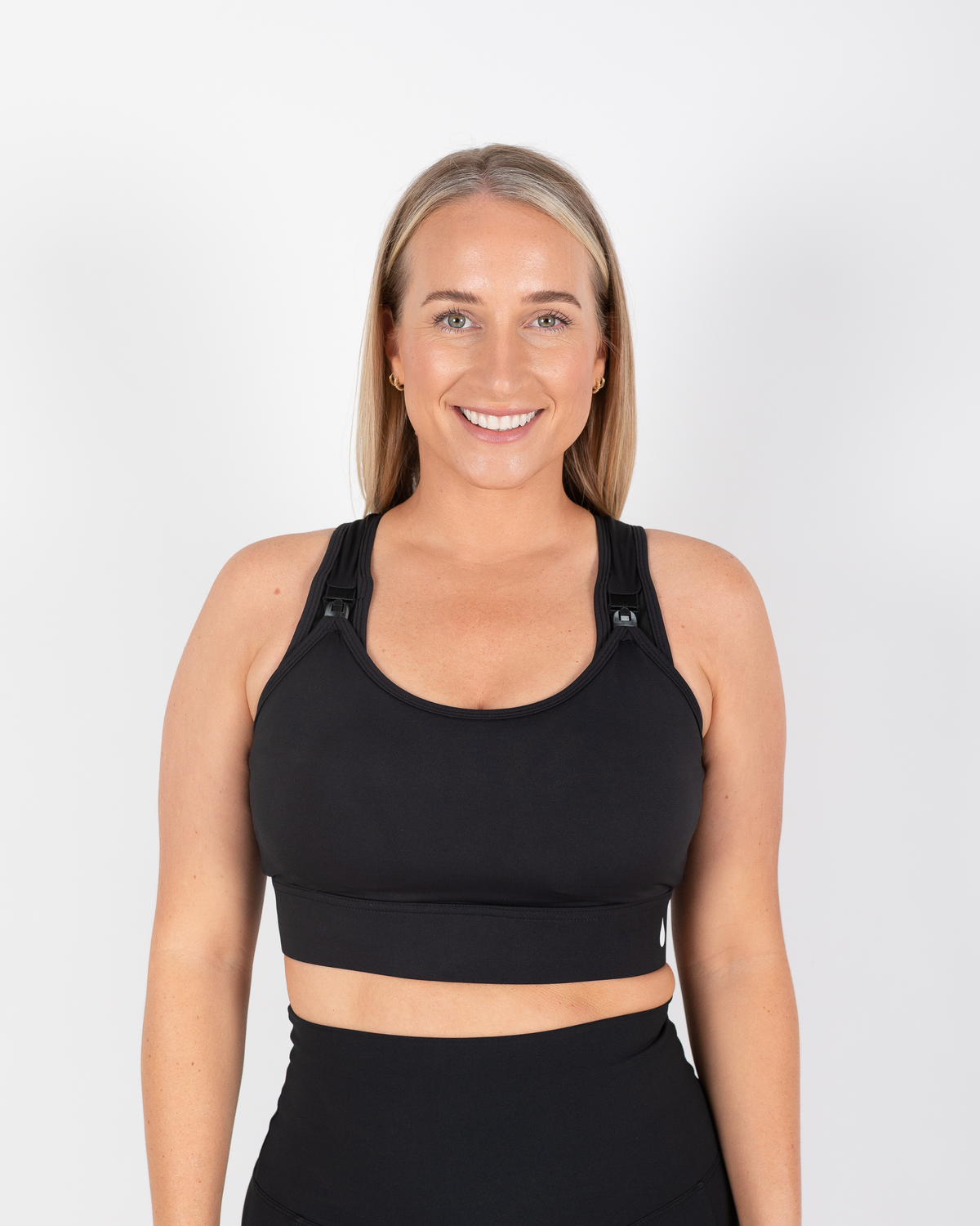 Cadence High Impact Crop - Black - The Milk Boutique