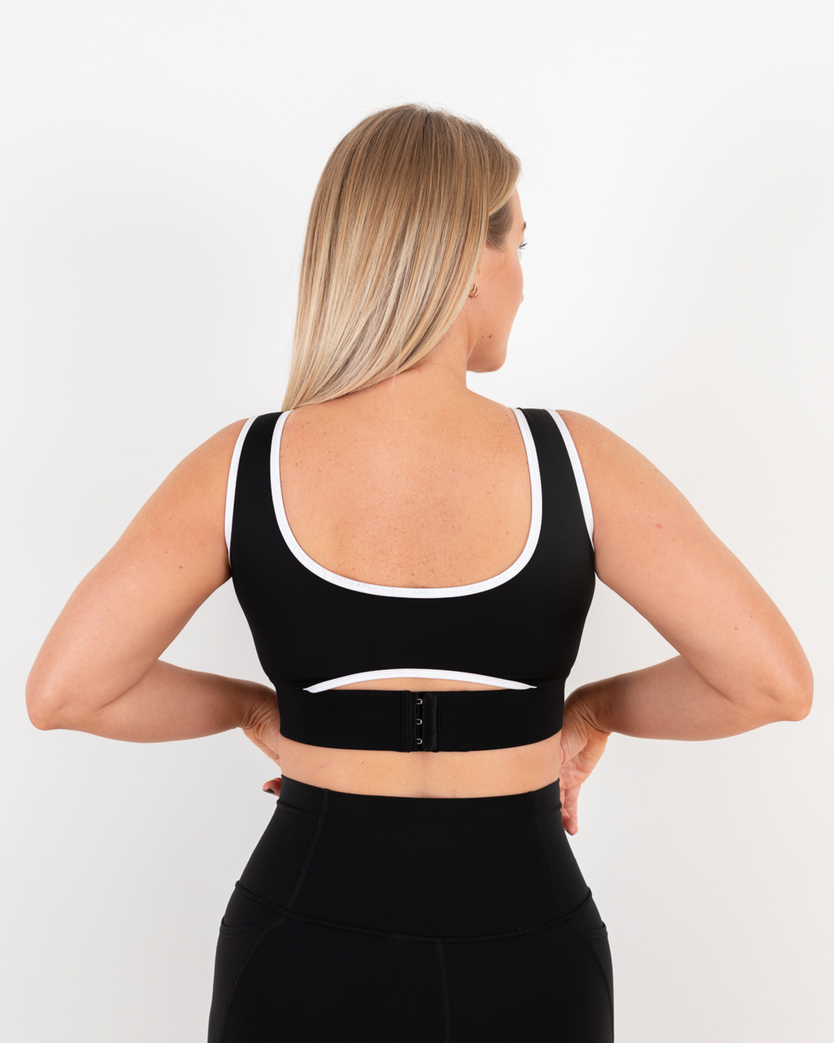 Allegra Crop - Black - The Milk Boutique