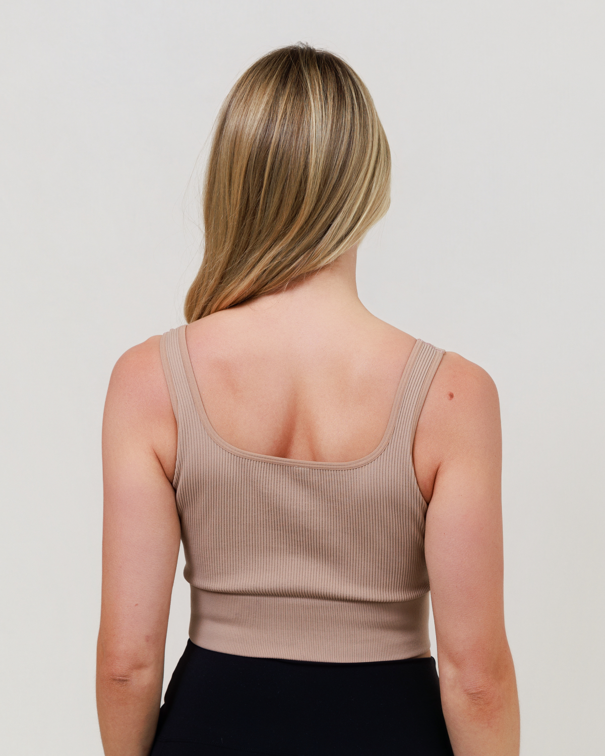 The Comfort Crop 2.0 - Mocha - The Milk Boutique