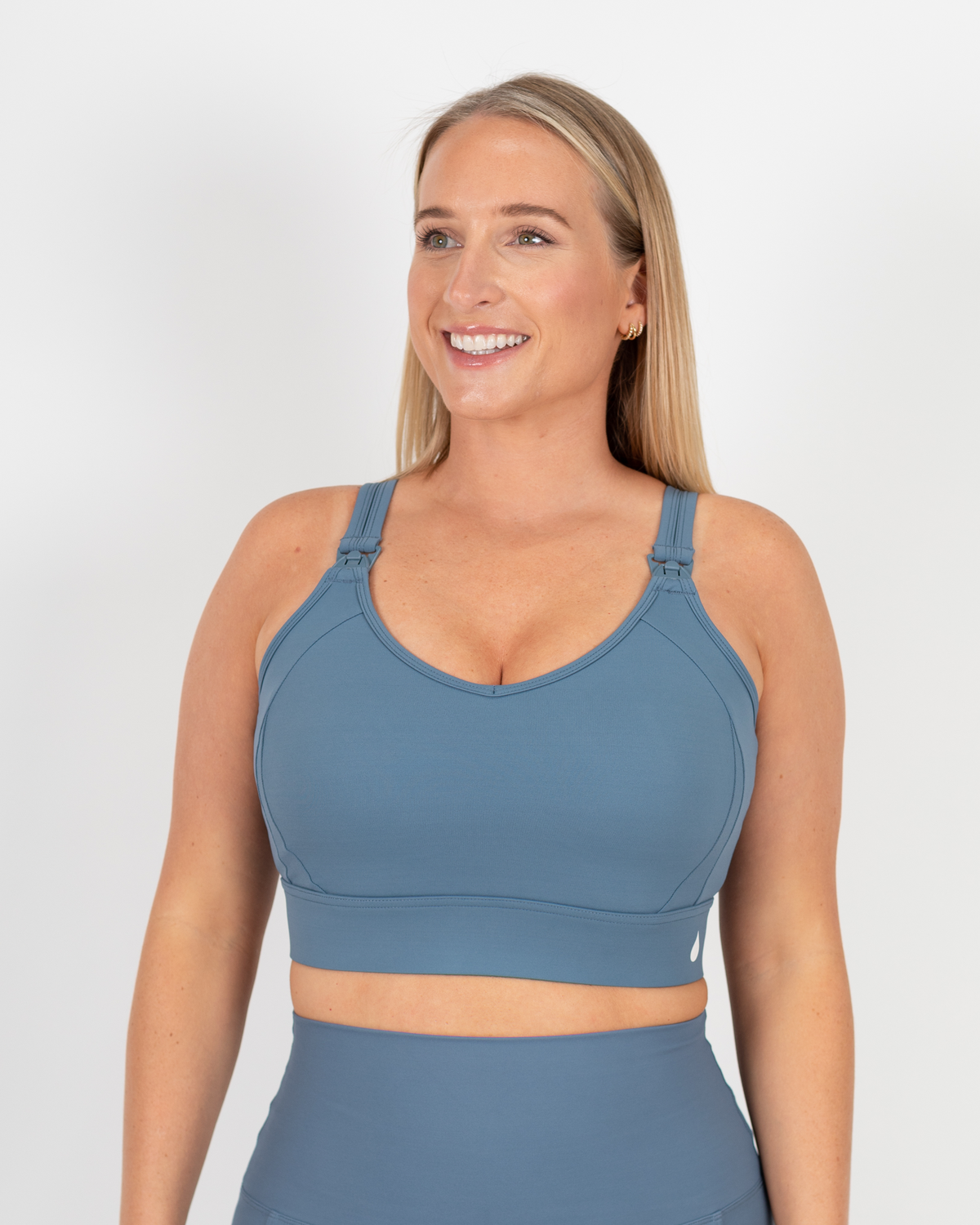 Staple Crop (Steel Blue) - The Milk Boutique