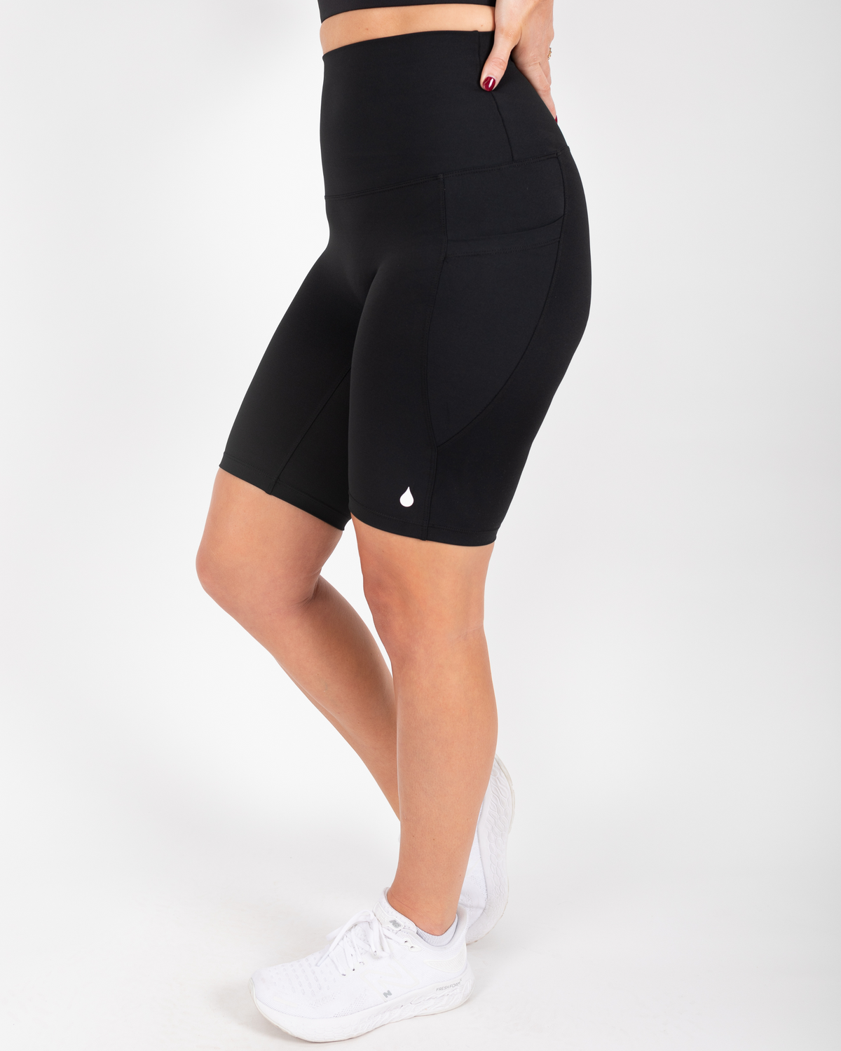 Movement Bike Shorts (Black) - The Milk Boutique