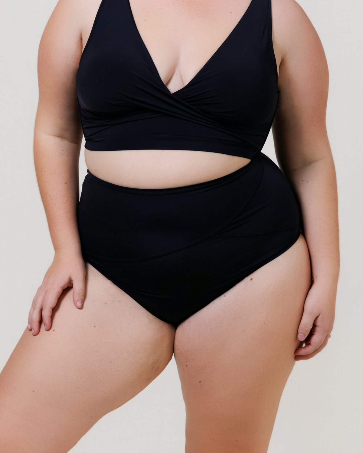 Serena Swim Bottom - Black - The Milk Boutique