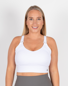 Staple Breastfeeding Crop (White) - The Milk Boutique