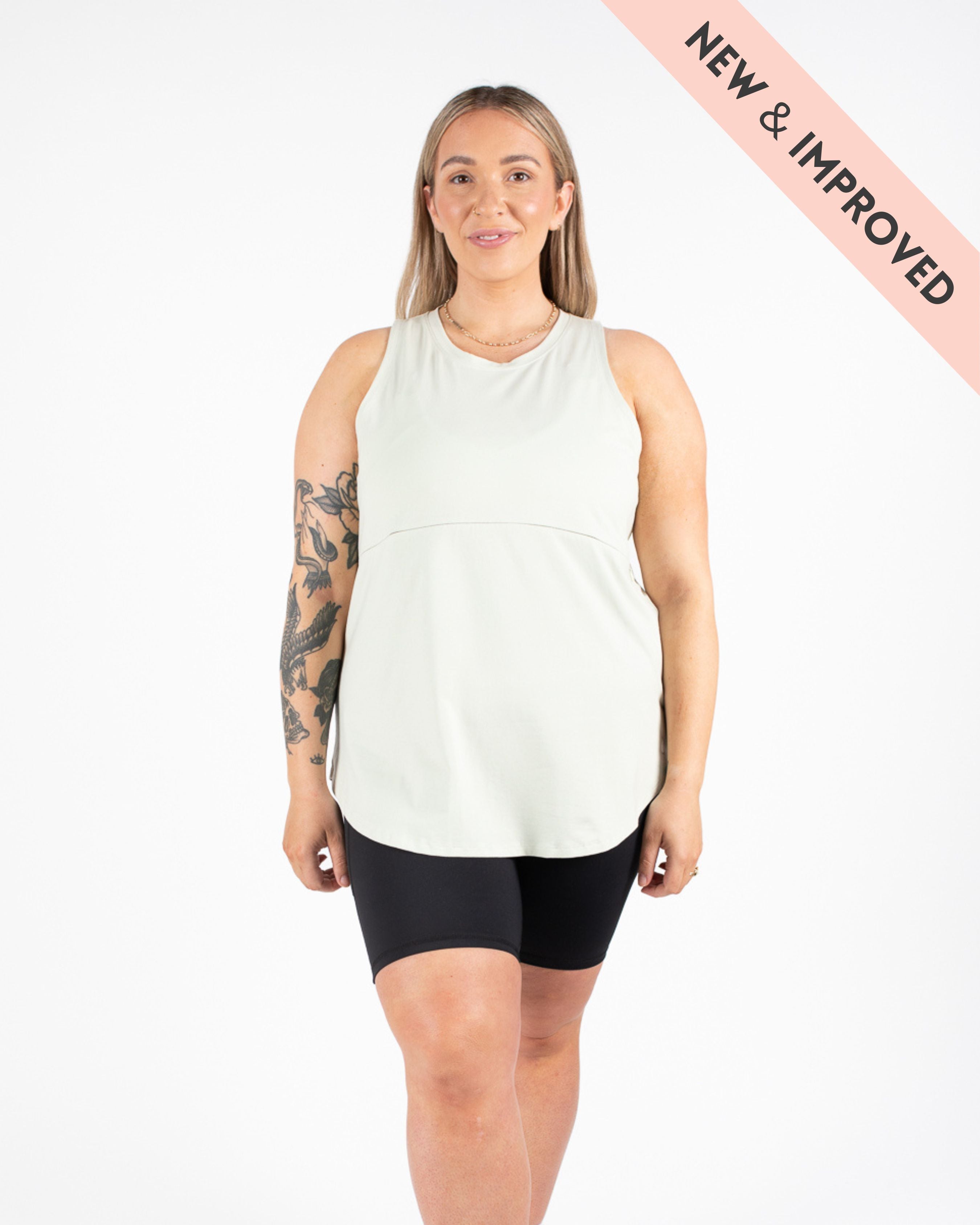 Long length online workout tanks