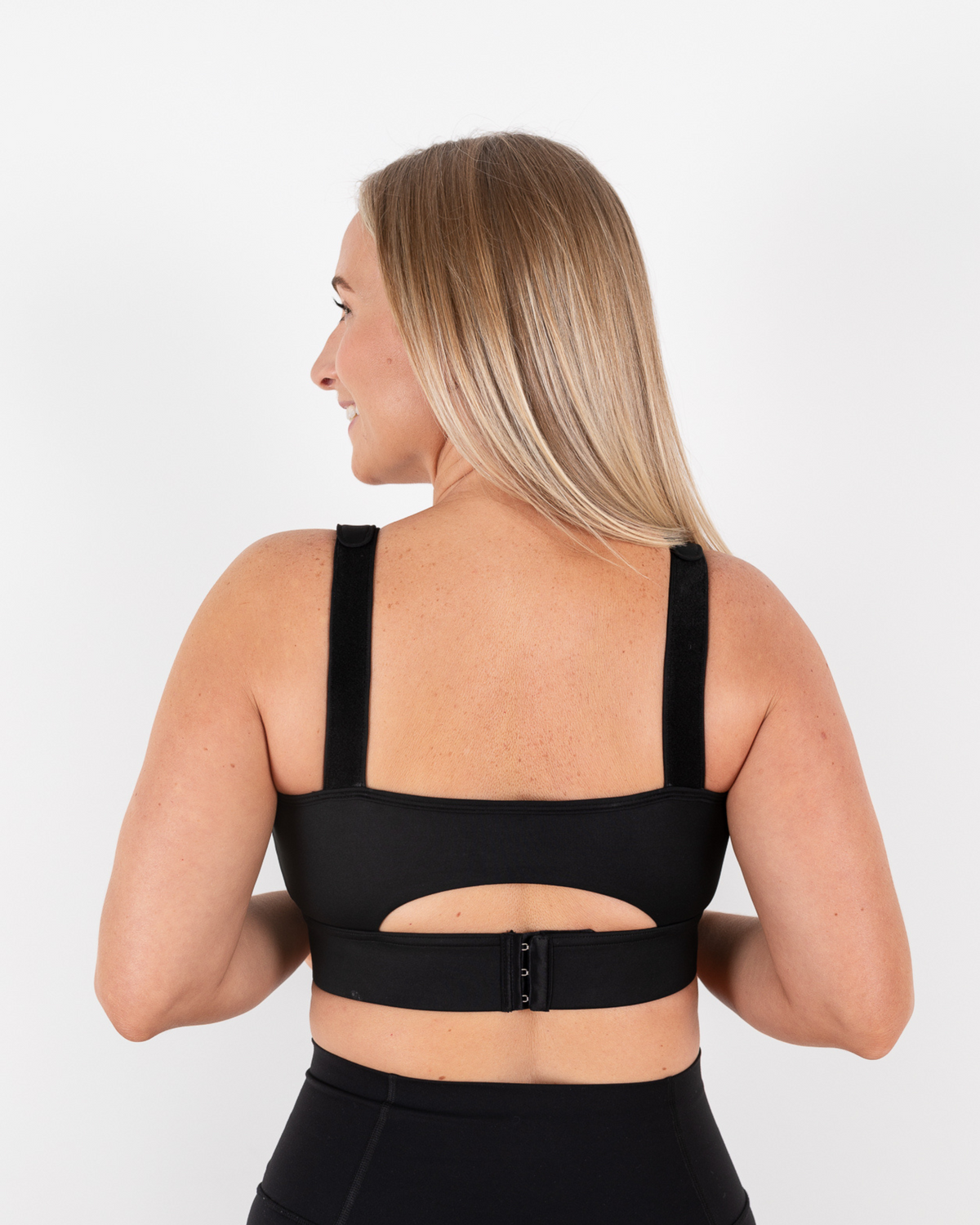 Tempo High Impact Crop - Black - The Milk Boutique