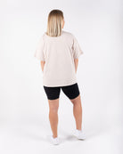 The Boyfriend Breastfeeding Tee (Light Beige) - The Milk Boutique
