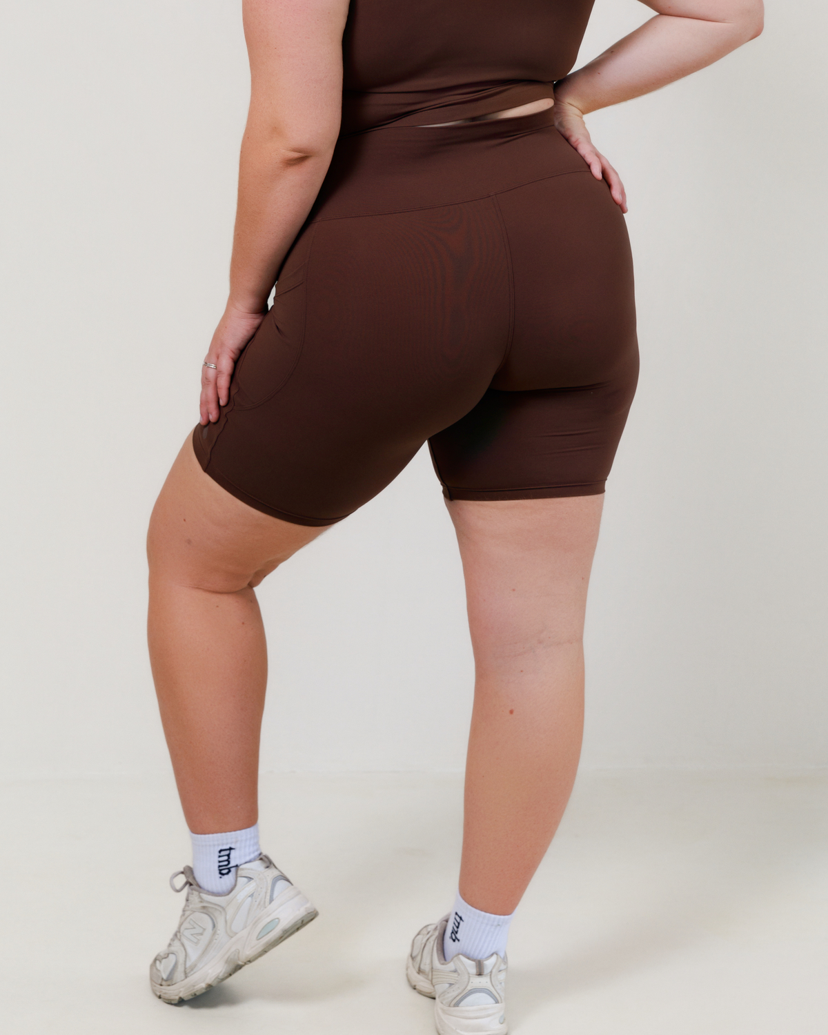 Alura Luxe Shorts - Chocolate - The Milk Boutique