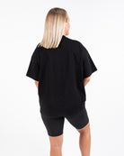 The Boyfriend Breastfeeding Tee (Black) - The Milk Boutique