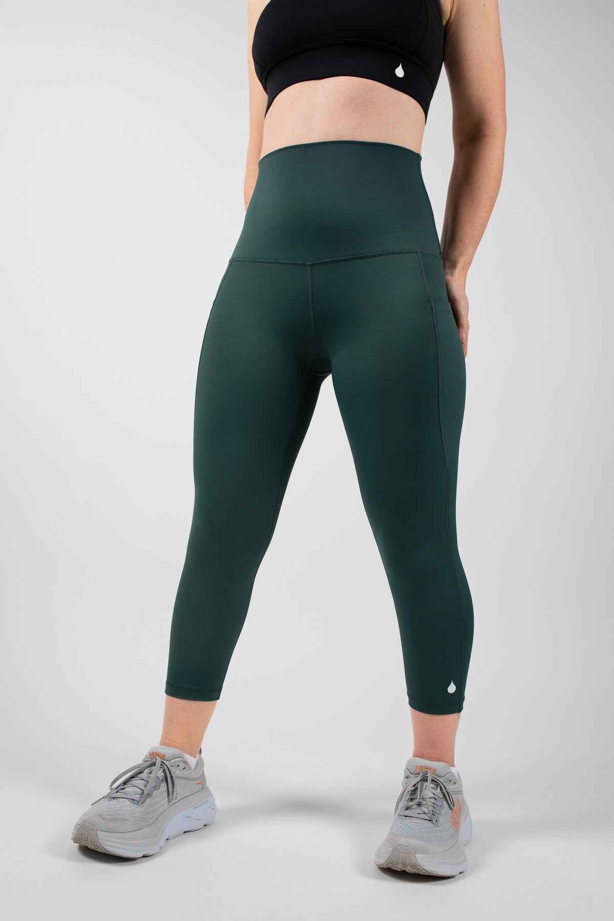 The Movement Legging 3/4 (Forest Green) – The Milk Boutique