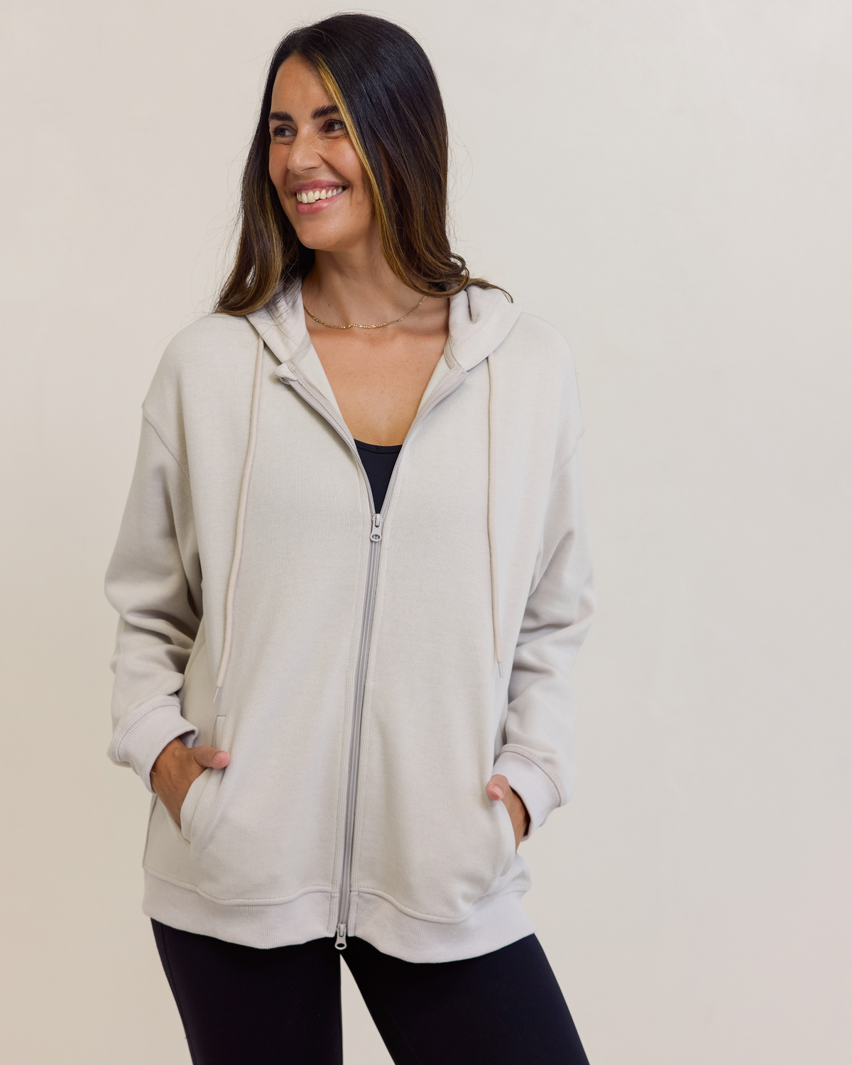 Haven Hoodie (Cream Beige) - The Milk Boutique