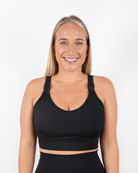 Staple Breastfeeding Crop (Black) - The Milk Boutique