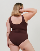 Viera Ribbed One Piece - Chocolate - The Milk Boutique