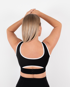 Allegra Crop - Black - The Milk Boutique