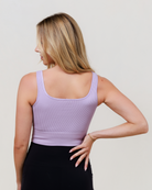 The Comfort Crop 2.0 - Lavender - The Milk Boutique