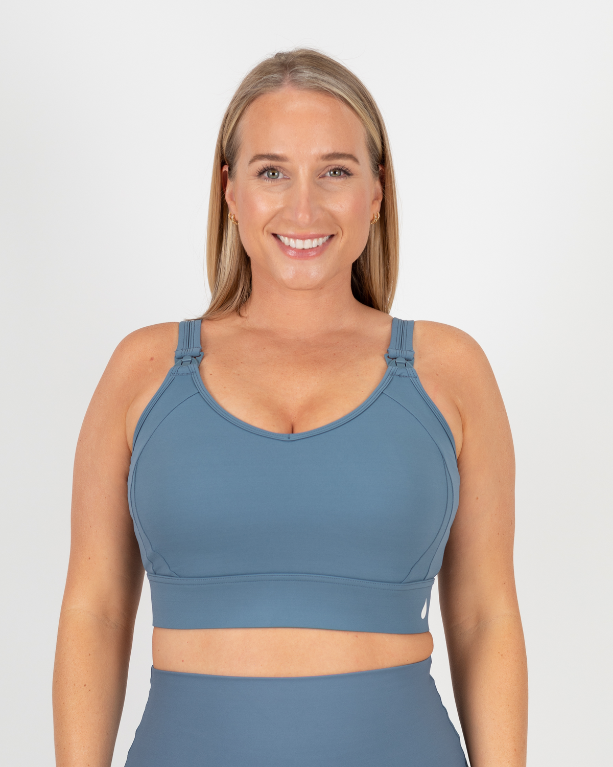 Staple Crop (Steel Blue) - The Milk Boutique