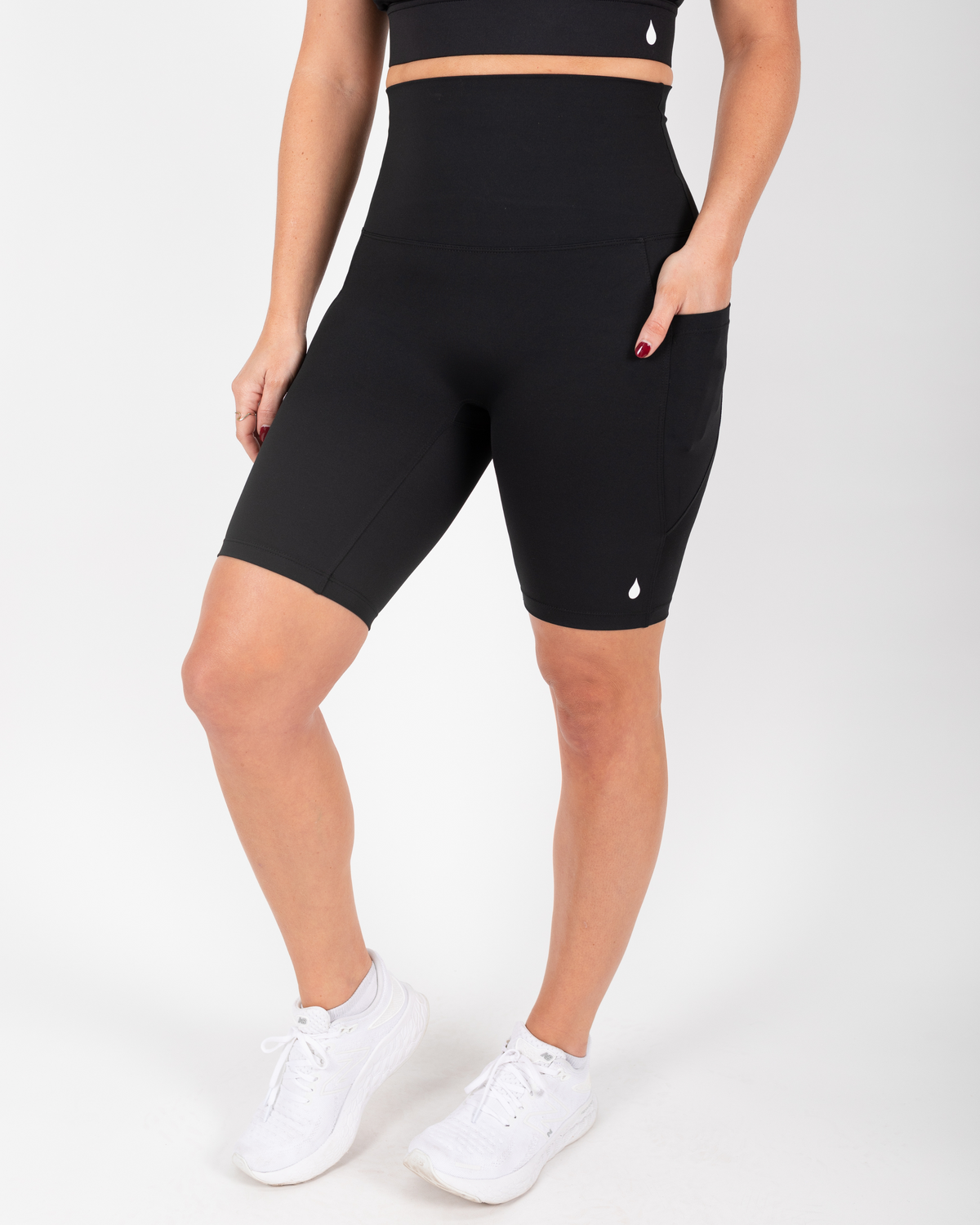 Movement Bike Shorts (Black) - The Milk Boutique