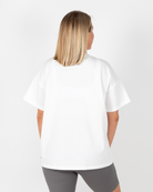 The Boyfriend Breastfeeding Tee (White) - The Milk Boutique