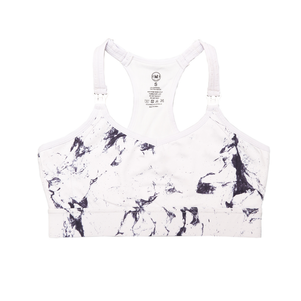 The "Marble Milk"  Crop - The Milk Boutique